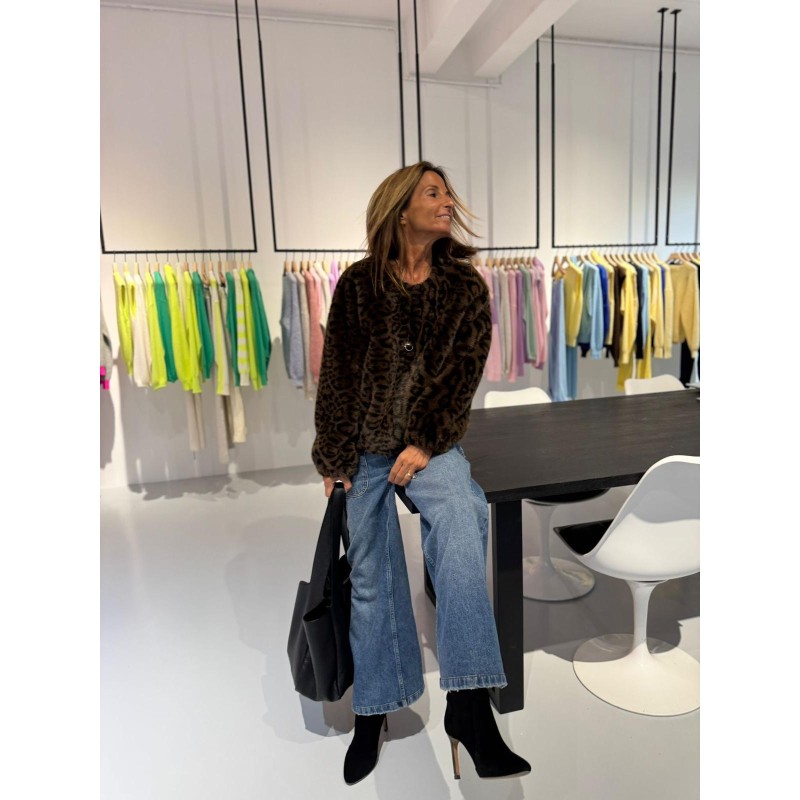 Veste fausse fourrure Lucia