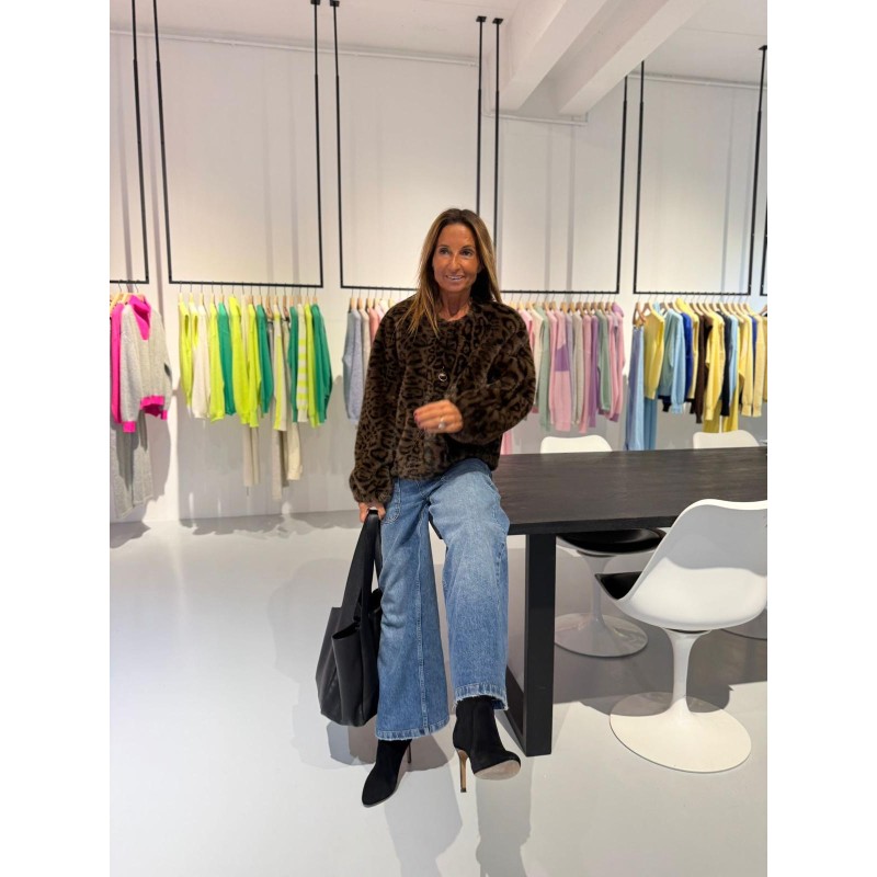 Veste fausse fourrure Lucia