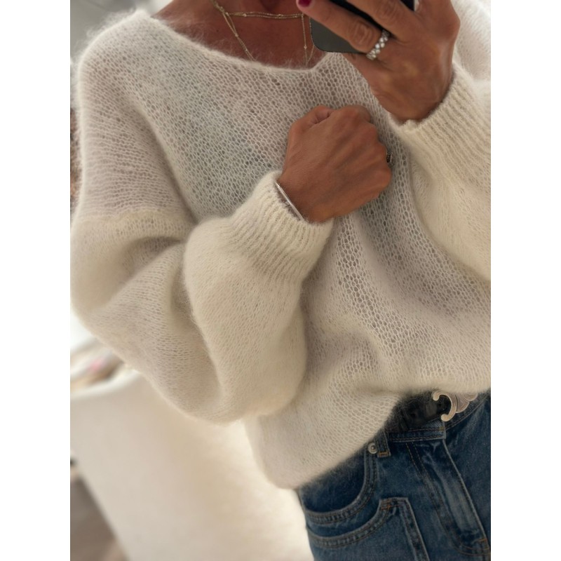 Pull Nathalie kid Mohair