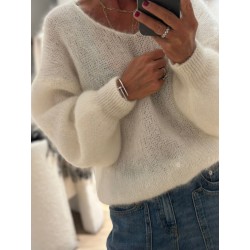 Pull Nathalie kid Mohair