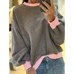 Sweat ultra doux bi couleurs