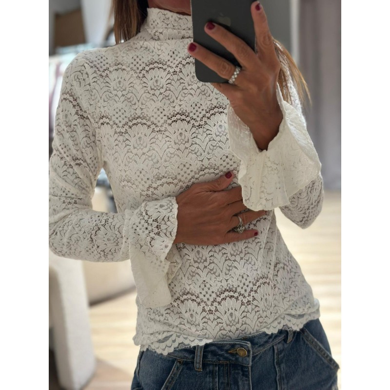 Blouse dentelle Sasha