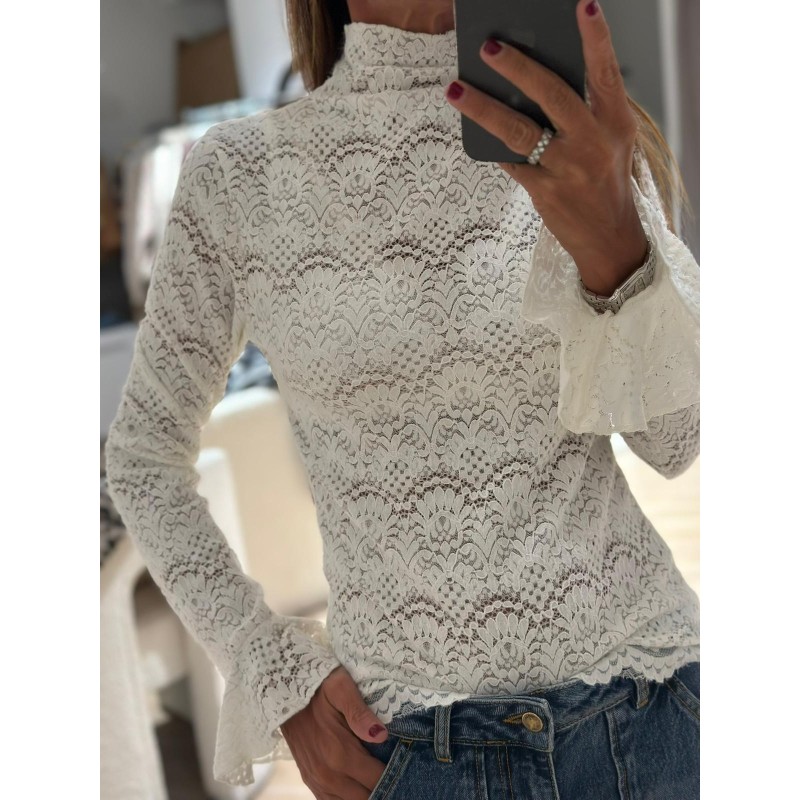 Blouse dentelle Sasha