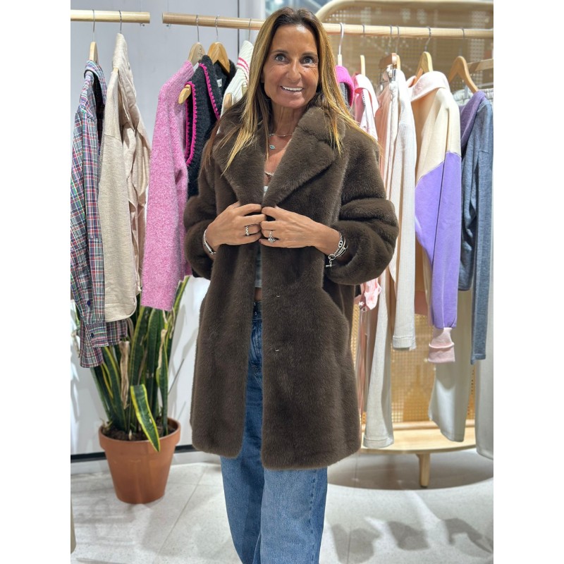 Manteau fausse fourrure Tatiana