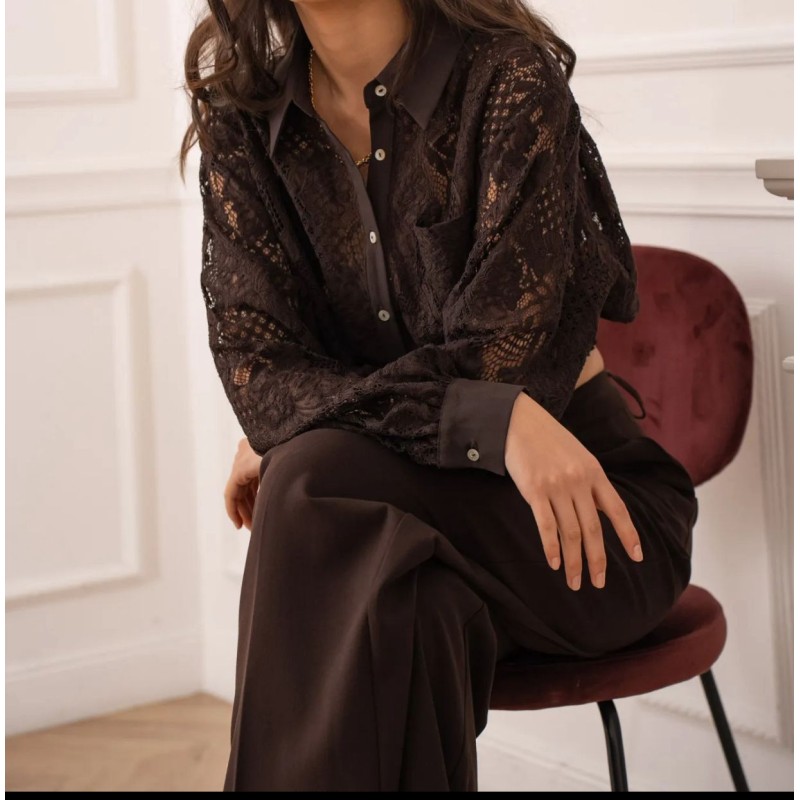Chemise dentelle Alicia