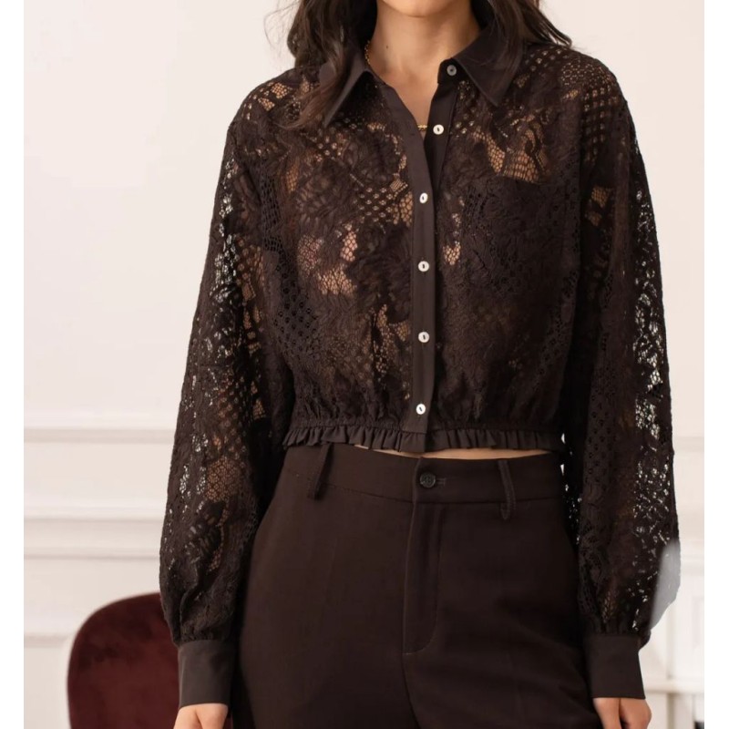 Chemise dentelle Alicia
