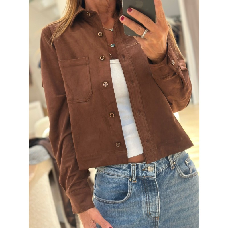 Veste suédine Romane