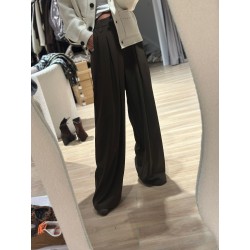 Pantalon large à pinces Caroline