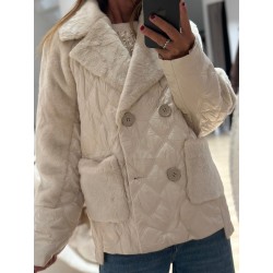 Veste fausse fourrure Tara