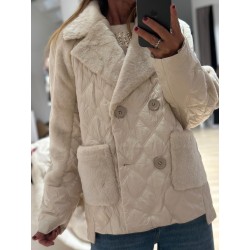 Veste fausse fourrure Tara