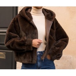 Veste fausse fourrure Megève