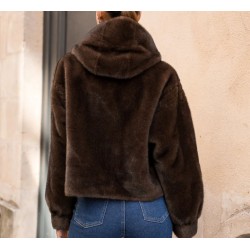 Veste fausse fourrure Megève