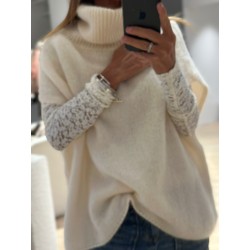 Pull col roulé Justine