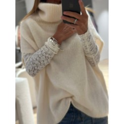 Pull col roulé Justine