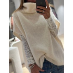 Pull col roulé Justine