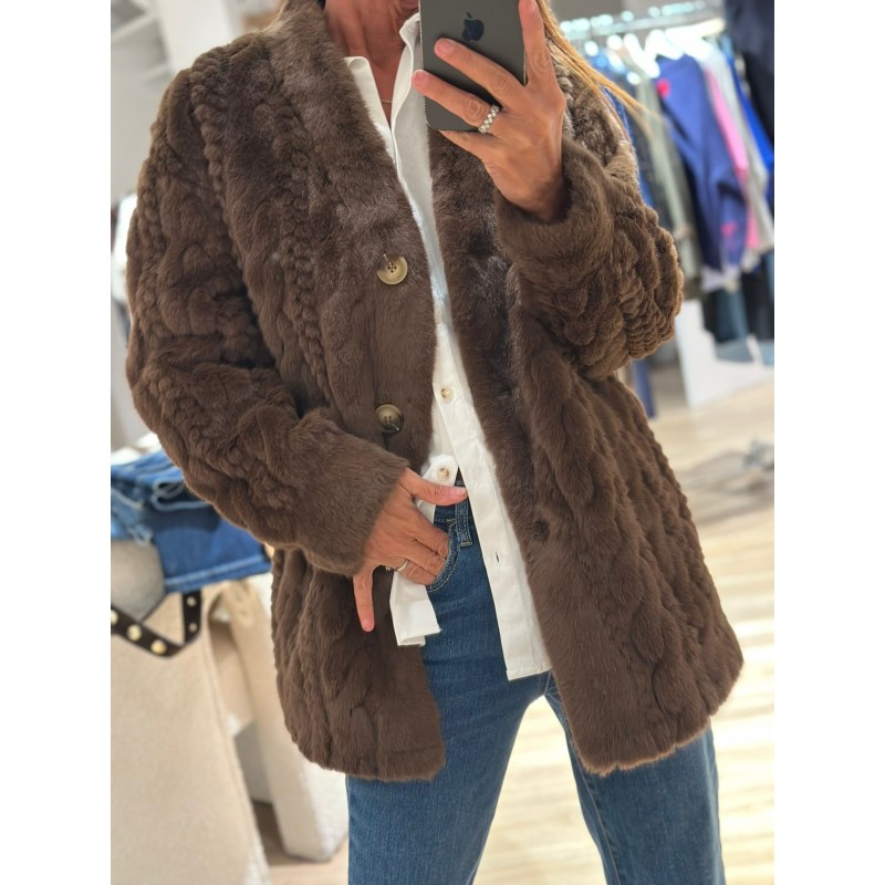 Veste fausse fourrure Veronica