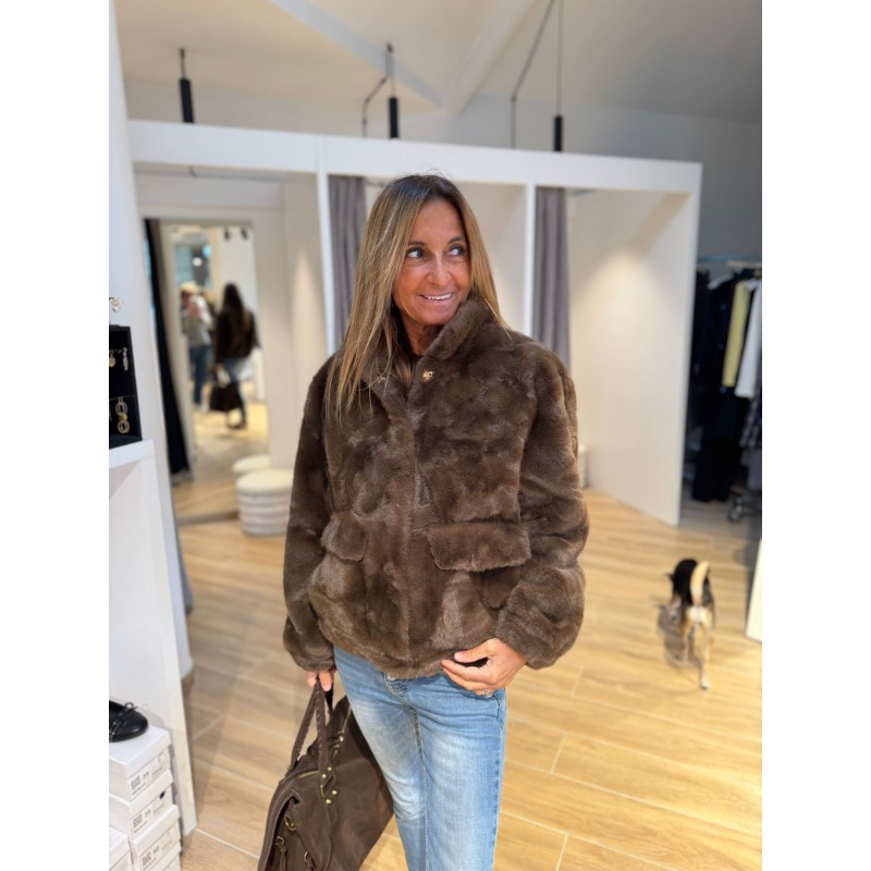 Veste fausse fourrure Milana