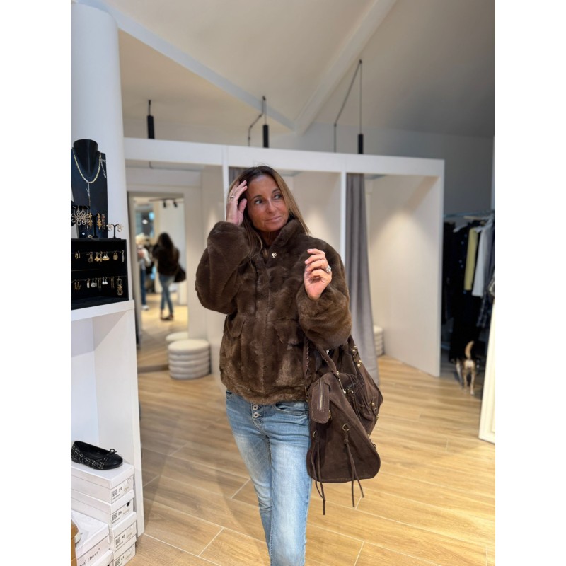 Veste fausse fourrure Milana