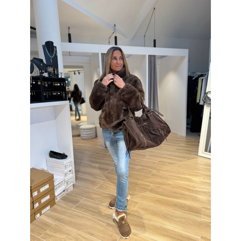 Veste fausse fourrure Milana