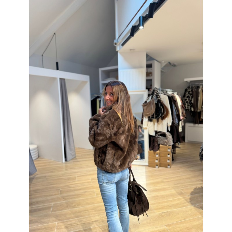 Veste fausse fourrure Milana