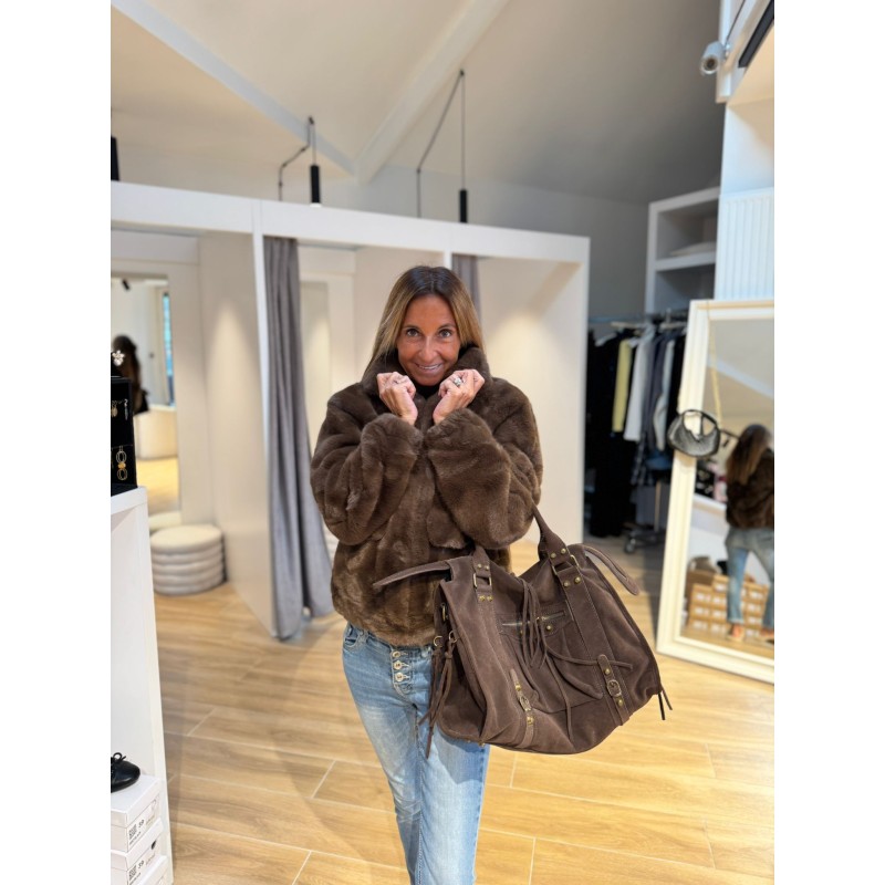 Veste fausse fourrure Milana