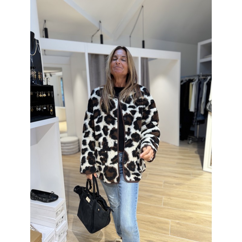 Veste léopard Jenna