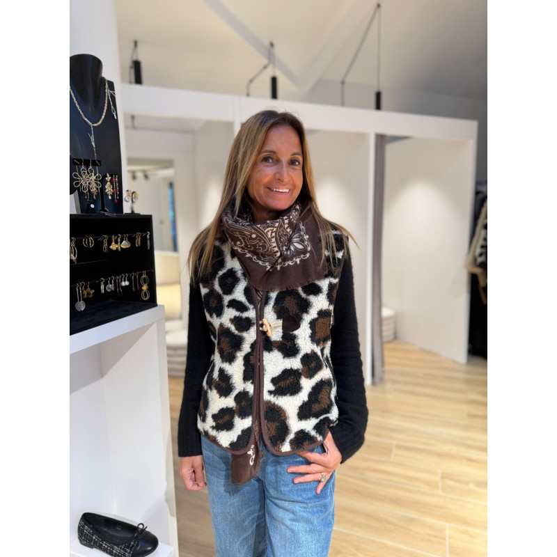 Gilet sans manche léo