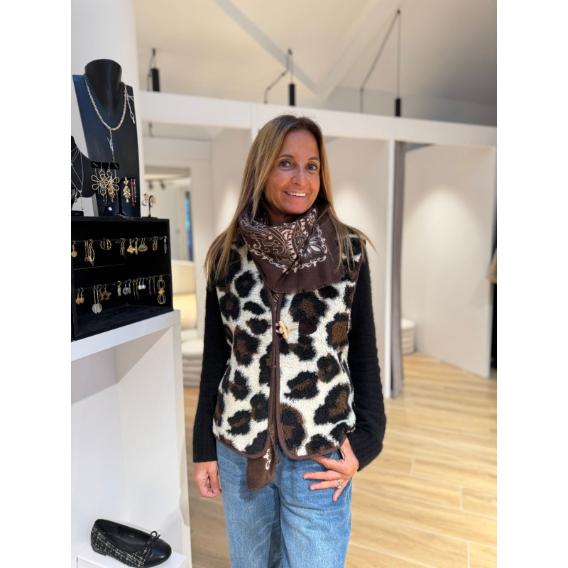 Gilet sans manche léo