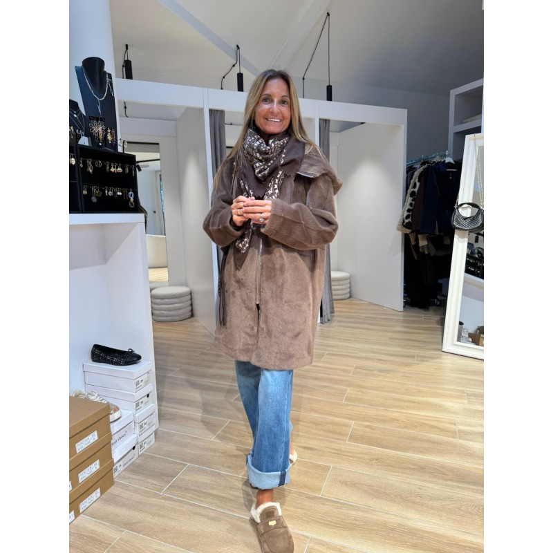 Veste fausse fourrure Milano