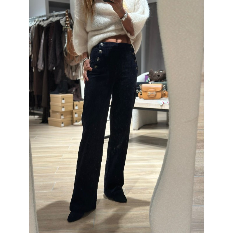 Pantalon velours Lucie