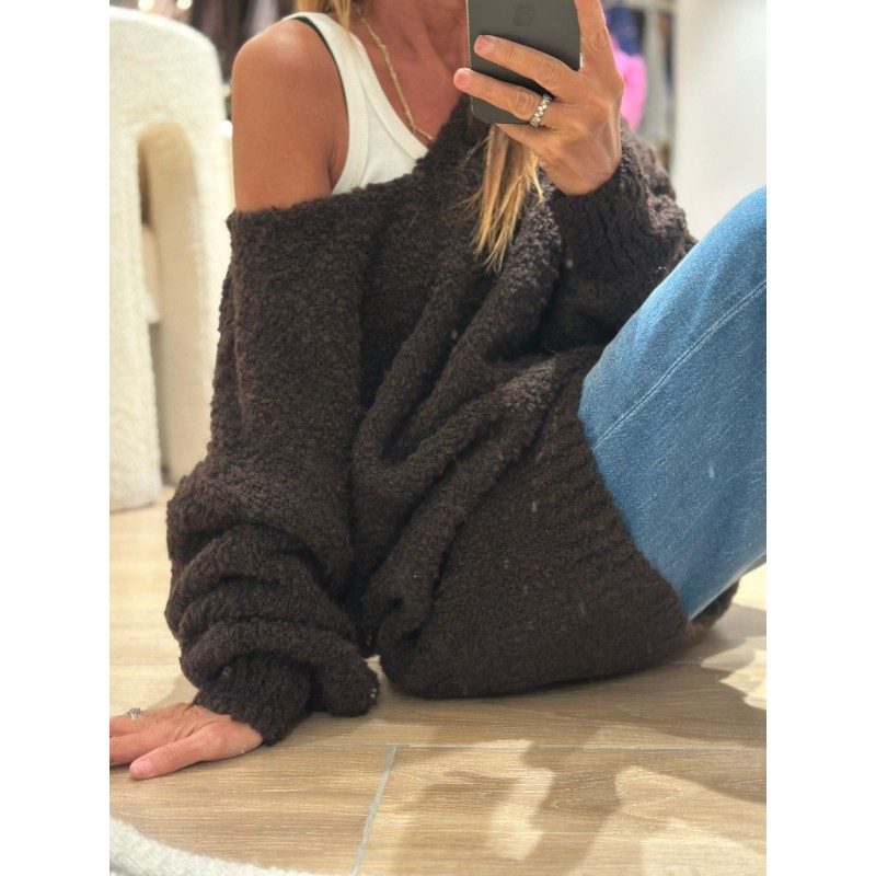 Pull robe bouclette Nath