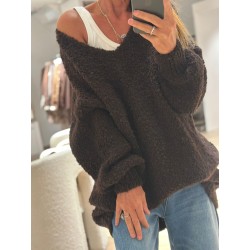 Pull robe bouclette Nath