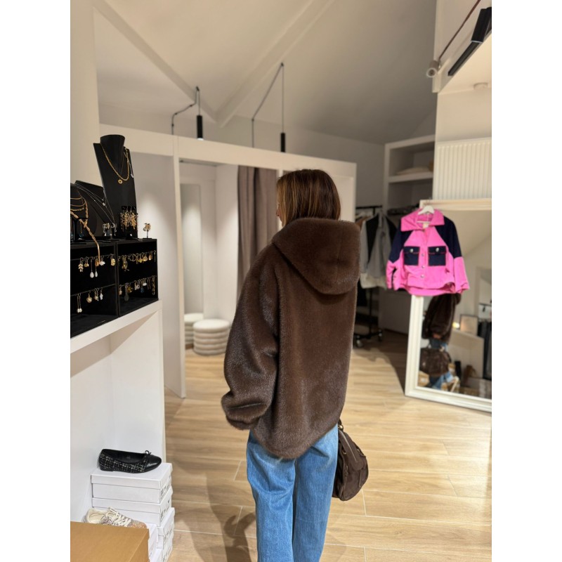 Veste fausse fourrure Selena