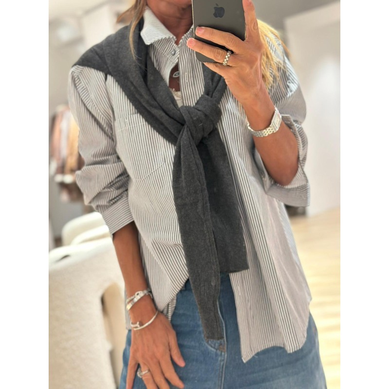 Chemise Mirage grise