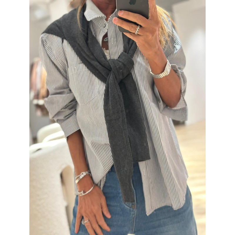 Chemise Mirage grise