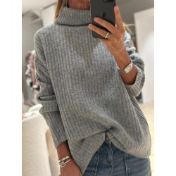 Pull Col roulé Love