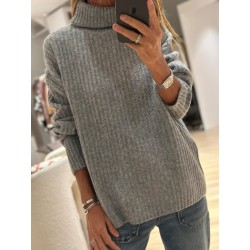 Pull Col roulé Love
