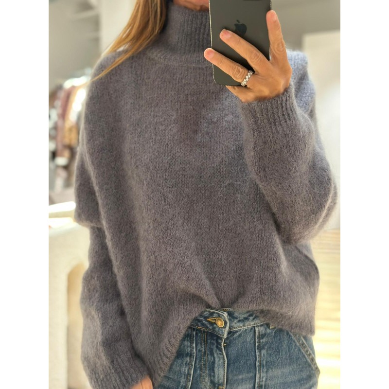 Pull col roulé Courchevel