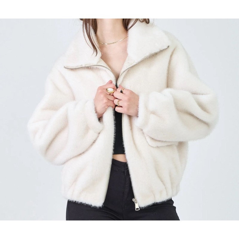 Veste fausse fourrure Alba