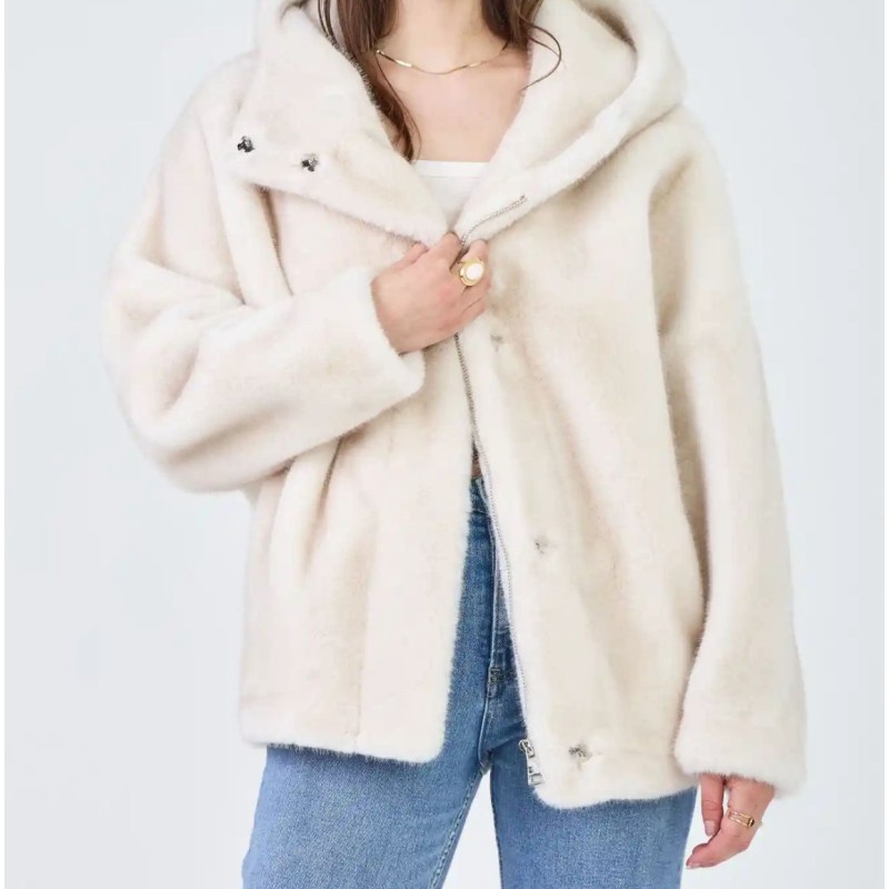 Veste fausse fourrure Shana