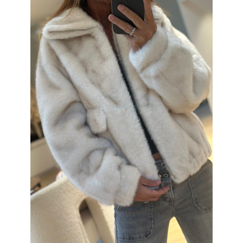 Veste fausse fourrure Alba