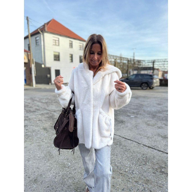 Veste fausse fourrure Selena