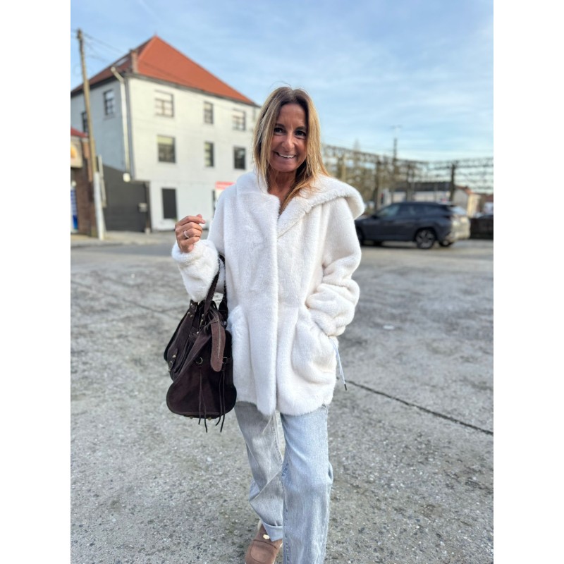 Veste fausse fourrure Selena