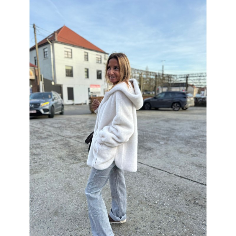 Veste fausse fourrure Selena