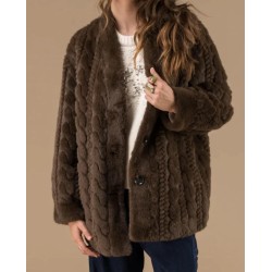 Veste fausse fourrure Sasha