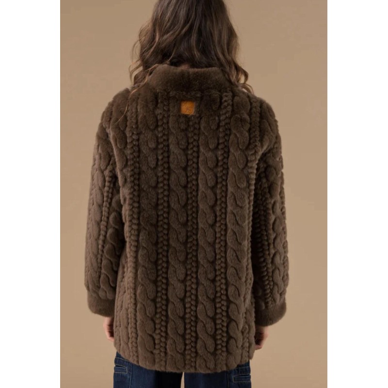 Veste fausse fourrure Sasha