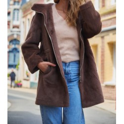 Veste fausse fourrure Alexia