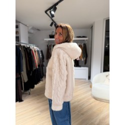 Veste fausse fourrure Venise