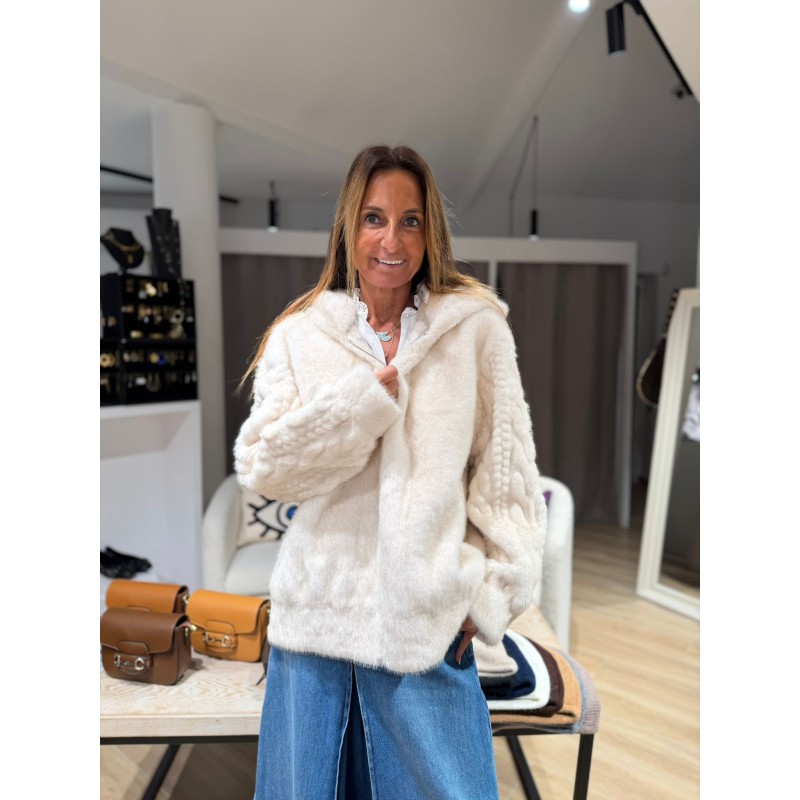 Veste fausse fourrure Venise