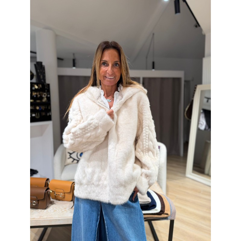 Veste fausse fourrure Venise